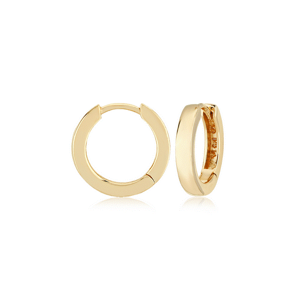 14 Karat Gold Hoop Earrings Holly McHone Jewelers Astoria, OR
