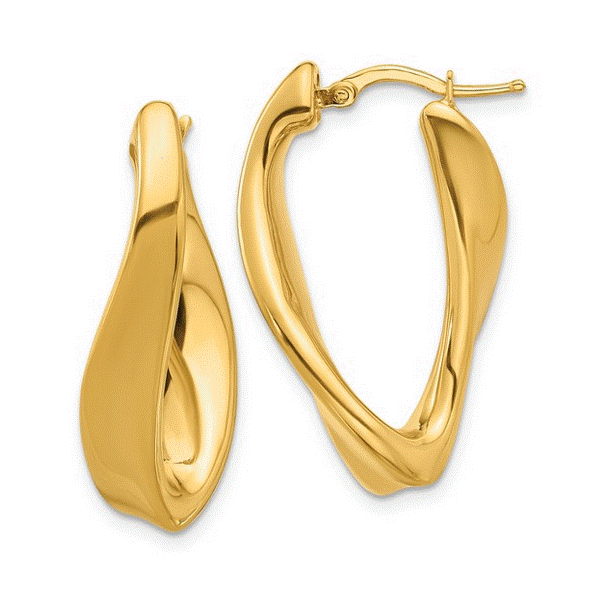 Gold Earrings Holly McHone Jewelers Astoria, OR