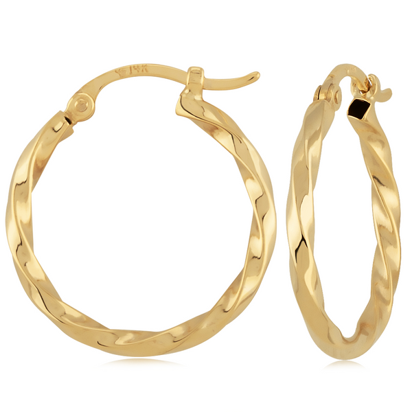 Gold Earrings Holly McHone Jewelers Astoria, OR