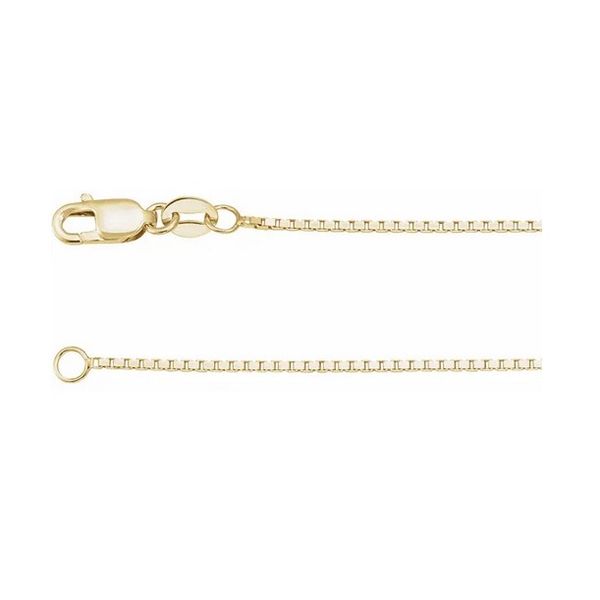 14K Gold Box Chain Holly McHone Jewelers Astoria, OR