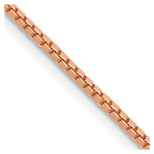 14K Rose Gold Box Chain Holly McHone Jewelers Astoria, OR