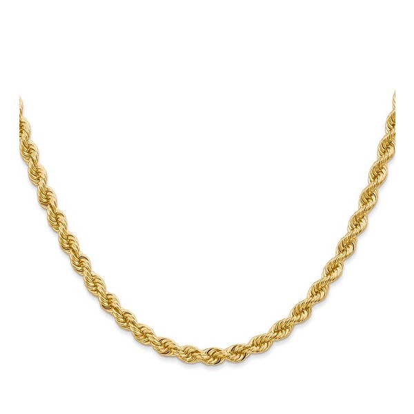 14K Gold Rope Chain Image 2 Holly McHone Jewelers Astoria, OR