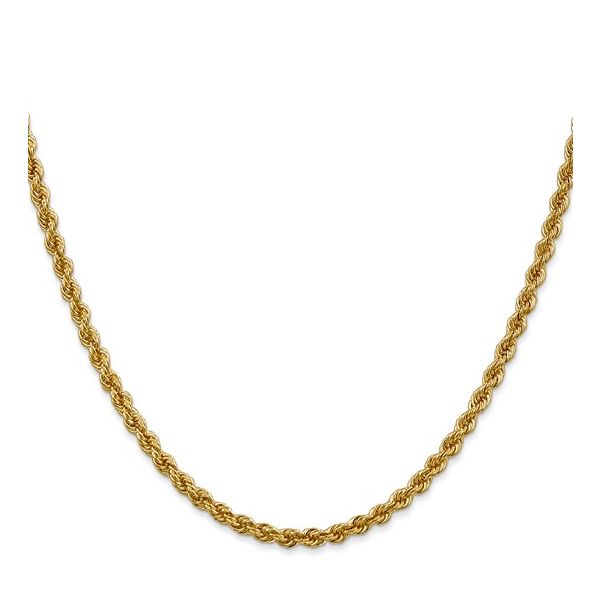 14K Gold Rope Chain Image 2 Holly McHone Jewelers Astoria, OR