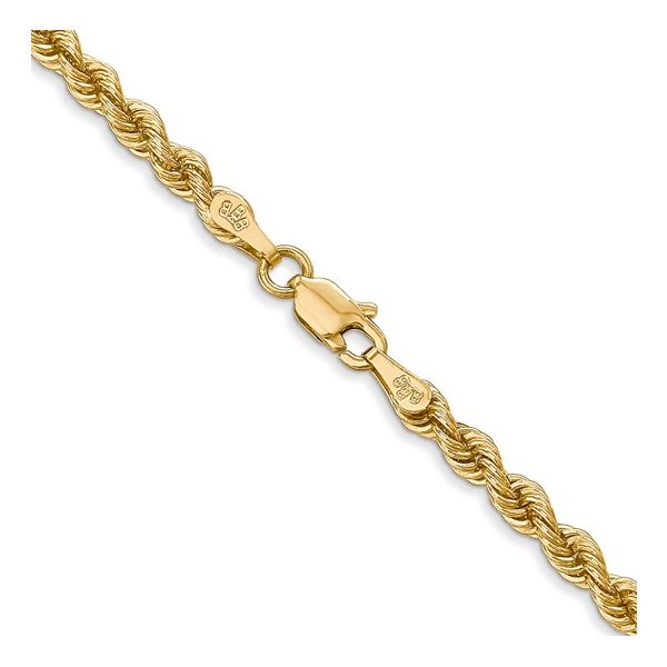 14K Gold Rope Chain Image 3 Holly McHone Jewelers Astoria, OR