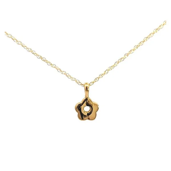 Gold Pendant Holly McHone Jewelers Astoria, OR
