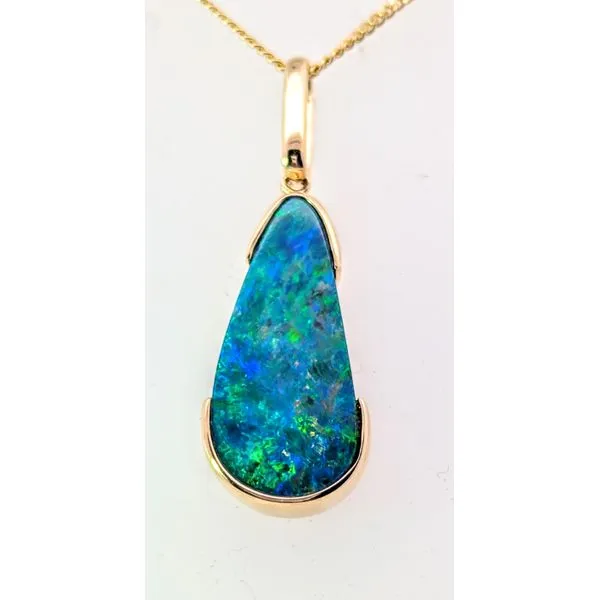 Gold Pendant Holly McHone Jewelers Astoria, OR