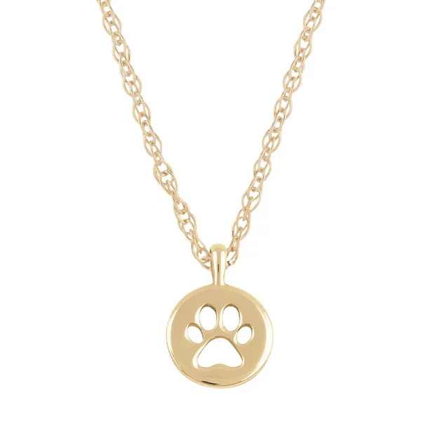 Gold Pendant Holly McHone Jewelers Astoria, OR