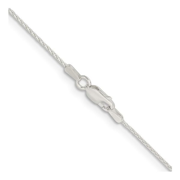 Sterling Silver Diamond-Cut Spiga Wheat Chain Image 3 Holly McHone Jewelers Astoria, OR