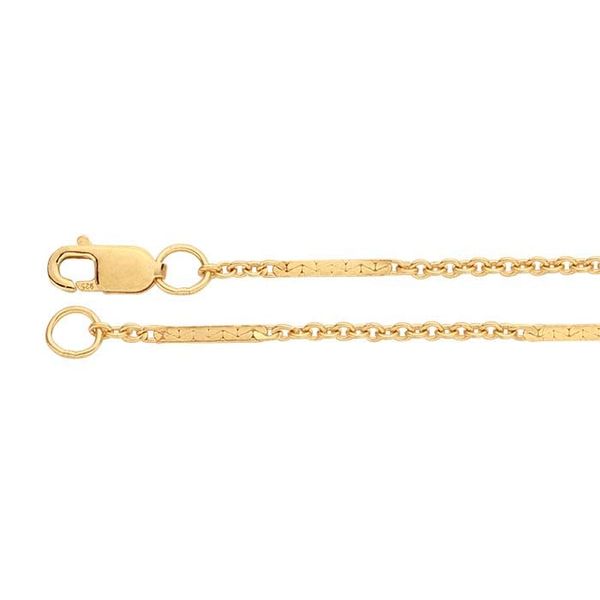 Gold-Filled Cable Chain with Bar Accents Holly McHone Jewelers Astoria, OR