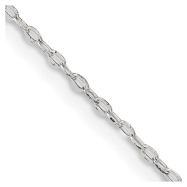 Sterling Silver Flat Oval Cable Chain Holly McHone Jewelers Astoria, OR