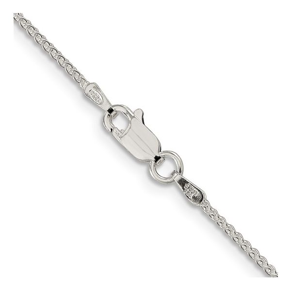 Sterling Silver Round Spiga Wheat Chain Image 2 Holly McHone Jewelers Astoria, OR