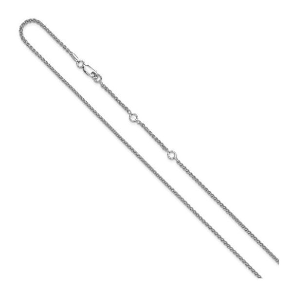 Sterling Silver Spiga Wheat Chain Image 3 Holly McHone Jewelers Astoria, OR