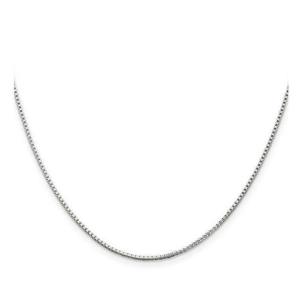 Sterling Silver Box Chain 20 Inches Image 3 Holly McHone Jewelers Astoria, OR