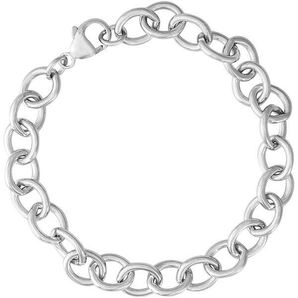 Sterling Silver Open Cable Link Bracelet Holly McHone Jewelers Astoria, OR