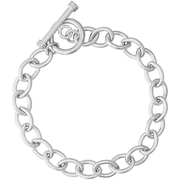 Sterling Silver Open Cable Link Bracelet Holly McHone Jewelers Astoria, OR