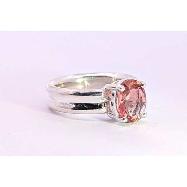 Oregon Sunstone Ring in Sterling Silver Size 8 Image 2 Holly McHone Jewelers Astoria, OR