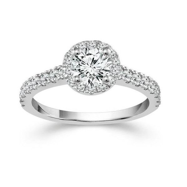Round Halo Engagement Ring Image 2 Holtan's Jewelry Winona, MN