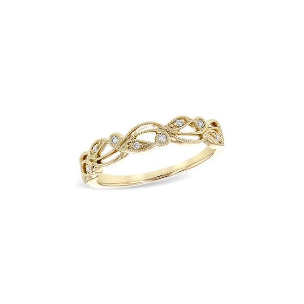Yellow Gold Vintage-Style Diamond Ring Holtan's Jewelry Winona, MN