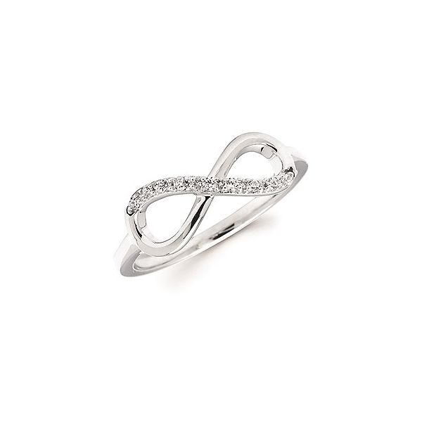 14kt Gold Diamond Fashion Infinity Ring Holtan's Jewelry Winona, MN