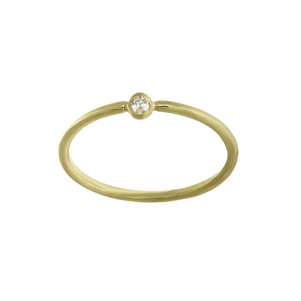 Petite Bezel Ring Holtan's Jewelry Winona, MN
