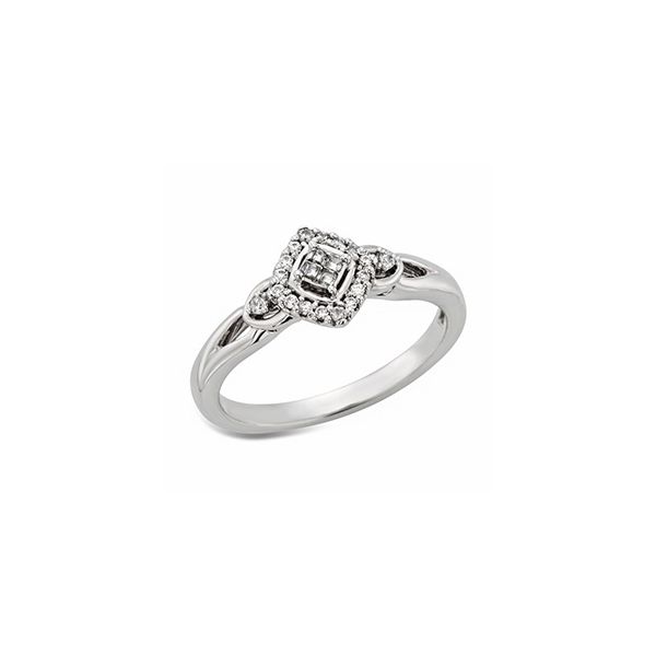 Princess Cut Shaped Promise Ring Holtan's Jewelry Winona, MN