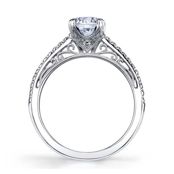 AMORETTE - CLASSIC SOLITAIRE ENGAGEMENT RING Image 2 Holtan's Jewelry Winona, MN