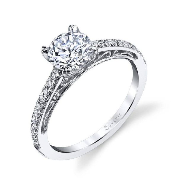 AMORETTE - CLASSIC SOLITAIRE ENGAGEMENT RING Holtan's Jewelry Winona, MN