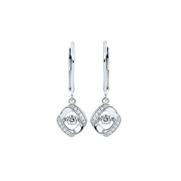 Shimmering Diamonds® Drop Diamond Earrings Holtan's Jewelry Winona, MN