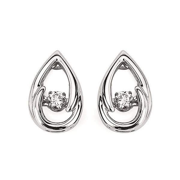 Shimmering Diamonds® Tear Drop Earrings Holtan's Jewelry Winona, MN