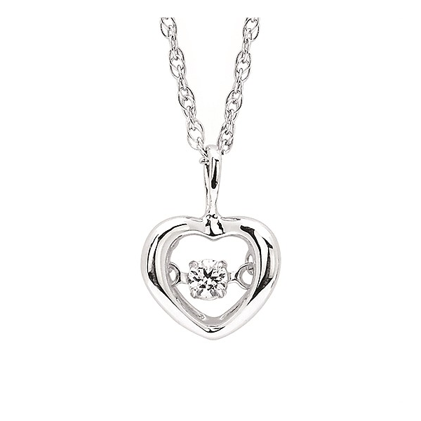 Shimmering Diamonds® Heart Pendant Holtan's Jewelry Winona, MN