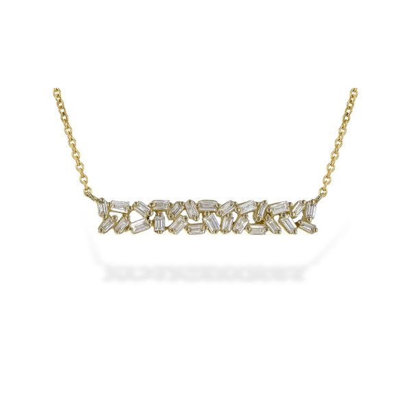 Baguette Diamond Necklace Holtan's Jewelry Winona, MN