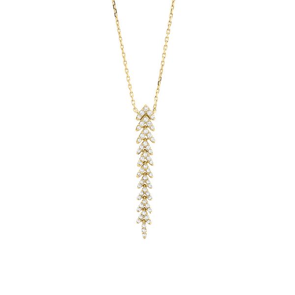 Diamond Flexible Line Pendant Holtan's Jewelry Winona, MN