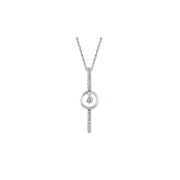 Vertical Bar Diamond Pendant Holtan's Jewelry Winona, MN