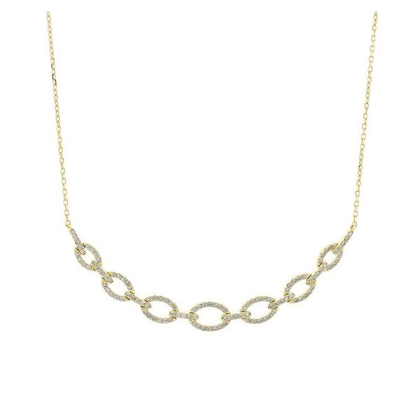 Diamond Link Necklace Holtan's Jewelry Winona, MN
