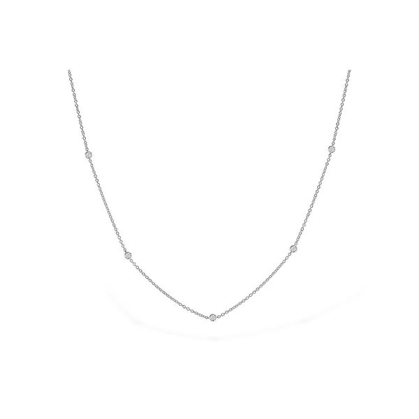 Diamond Bezel Necklace Holtan's Jewelry Winona, MN