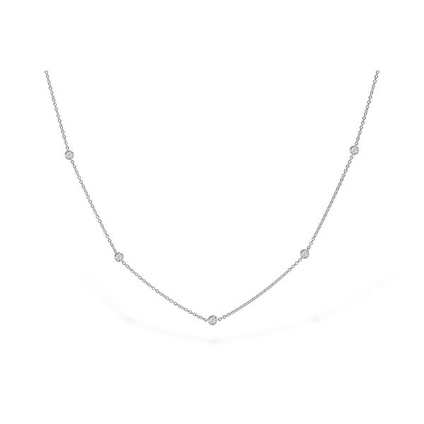 Diamond Station Necklace Holtan's Jewelry Winona, MN