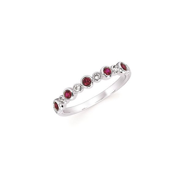 Unheated Dark Red Ruby Engagement Ring No Heat Ruby Diamond Ring Ruby - Ruby  Lane