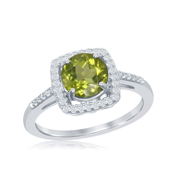 Sterling Silver Peridot Fashion Ring Holtan's Jewelry Winona, MN