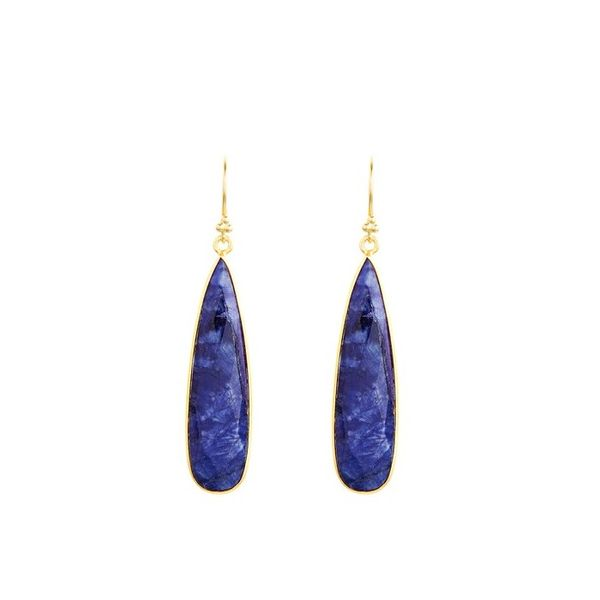 Sapphire Drop Earrings Holtan's Jewelry Winona, MN