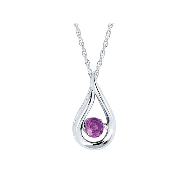 Sterling Silver and Created Alexandrite Pendant Holtan's Jewelry Winona, MN
