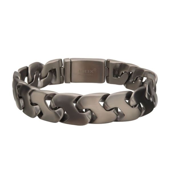 Men's Stainless Steel "Z-Link" Bracelet  Holtan's Jewelry Winona, MN