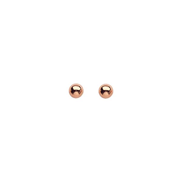 Rose Gold 4mm Ball Holtan's Jewelry Winona, MN