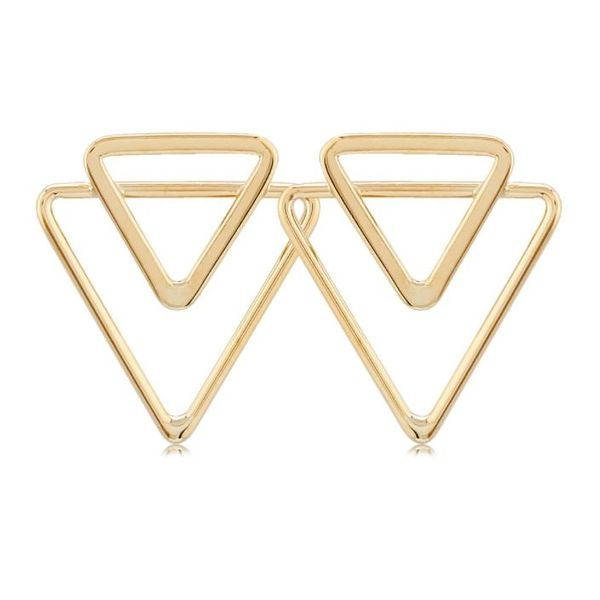Open Triangle Stud Earrings Holtan's Jewelry Winona, MN