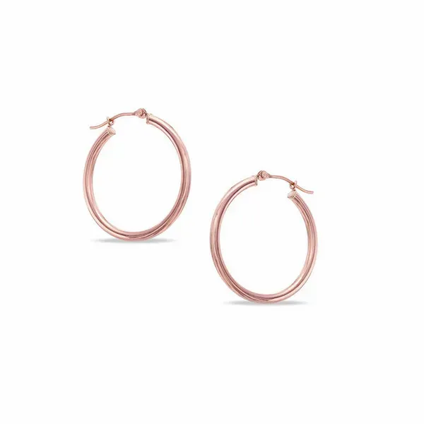 30mm Rose Gold Hoops Holtan's Jewelry Winona, MN