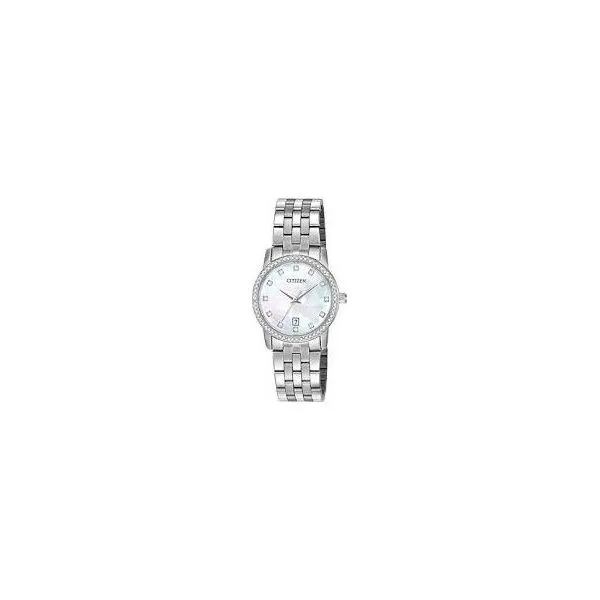 Citizen Stainless Quartz and Mother of Pearl Watch Holtan's Jewelry Winona, MN