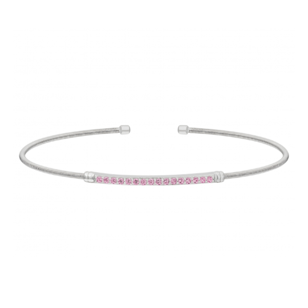 Simulated Pink Tourmaline Bracelet Holtan's Jewelry Winona, MN