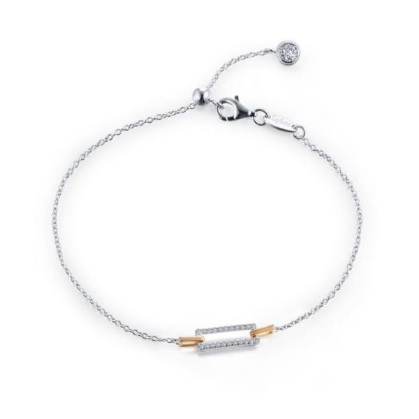 Lafonn Two-Tone Adjustable Bracelet Holtan's Jewelry Winona, MN