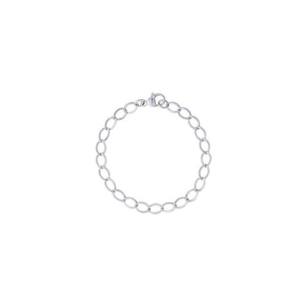 Dapped Curb Link Bracelet Holtan's Jewelry Winona, MN