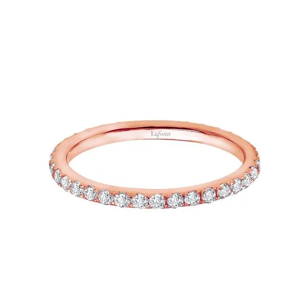 Lafonn Stackable Rose Gold Plated Ring Holtan's Jewelry Winona, MN