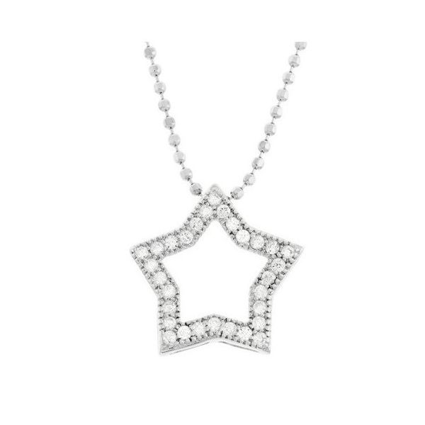 Sterling Silver Open Star Pendant Holtan's Jewelry Winona, MN
